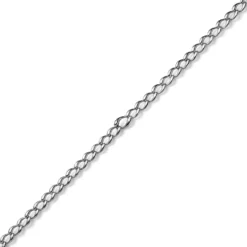 8mm Phantasiekette Collier Halskette Halsschmuck 585 Gold Weißgold glänzend 45cm