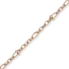 19,5mm Phantasie-Kette Halskette Collier aus 585 Gold Rotgold 55cm