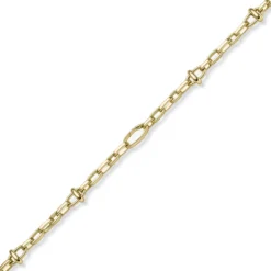 16mm Phantasie-Kette Halskette Collier aus 585 Gold Gelbgold 55cm
