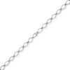 12,5mm Phantasie-Kette Halskette ovale Kettenglieder 585 Gold Weißgold 50cm