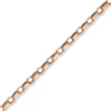 13mm Phantasie-Kette ovale Ketteglieder abgeflacht 585 Gold Rotgold 60cm