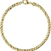 3,2mm Rockwellarmband Armkette Armband X-Panzerkette 333 Gold Gelbgold 18,5cm
