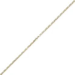 3,5mm Rockwellkette Kette Collier Halskette, 585 Gold Gelbgold, glänzend, 50cm