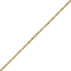 4,5mm Rockwellkette X-Panzerkette Collier 585 Gelbgold matt/glänzend 55cm Unisex