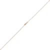 1,5mm Rund-Ankerkette aus 585 Gold Rotgold Kette Collier Halskette, 60cm