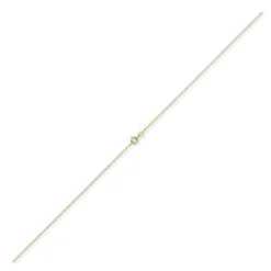 1,1mm Rund-Ankerkette 750 Gold Gelbgold Kette Collier Halskette, 55cm