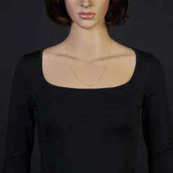 1,9mm Rund-Ankerkette 585 Gold Gelbgold Kette Collier Halskette 55cm