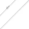 1,1mm Rund-Ankerkette Goldkette Collier Halskette aus 333 Gold Weißgold 50cm