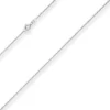 1,5mm Rund-Ankerkette Goldkette Collier Halskette aus 333 Gold Weißgold 50cm