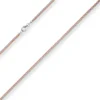 1,6mm Rund-Ankerkette Goldkette Collier Halskette aus 585 Gold rot/weiß 42cm