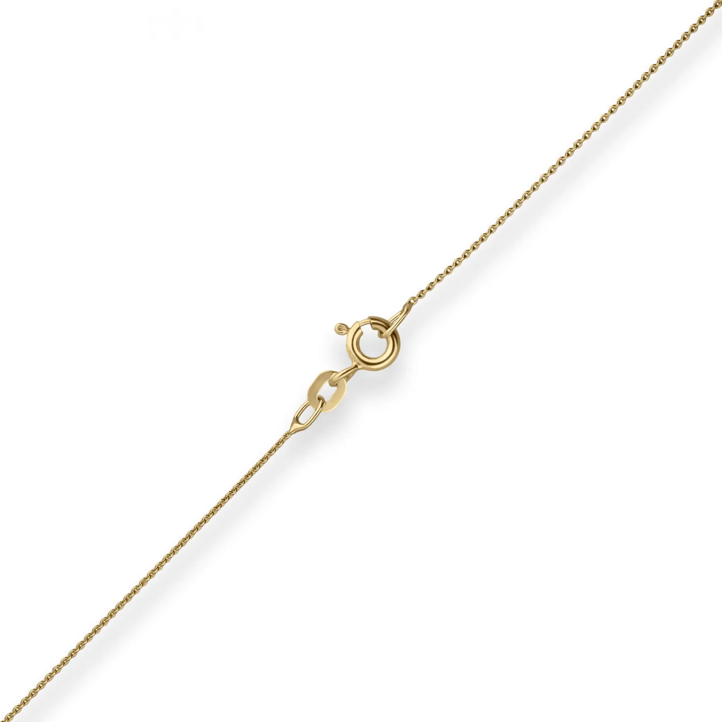 0,8mm Rund-Ankerkette Goldkette Collier Halskette aus 585 Gold Gelbgold 42cm