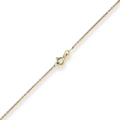 1,5mm Rund-Ankerkette Goldkette Collier Halskette aus 333 Gold Gelbgold 50cm