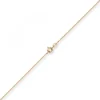 1,1mm Rund-Ankerkette 750 Gold Rotgold Kette Collier Halskette, 40cm
