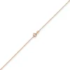 1,1mm Rund-Ankerkette 585 Gold Rotgold Kette Collier Halskette, 70cm