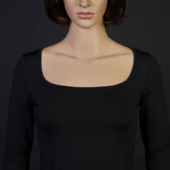 1,9mm Rund-Ankerkette 750 Gold Weißgold Kette Collier Halskette, 38cm