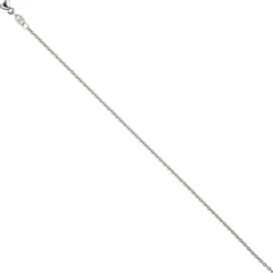 1,3mm Rundankerkette Halskette Kette Platinkette Halsschmuck aus 950 Platin 42cm