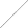 1,9mm Rund-Ankerkette Kette Collier, 585 Gold Weißgold Goldkette, 70cm