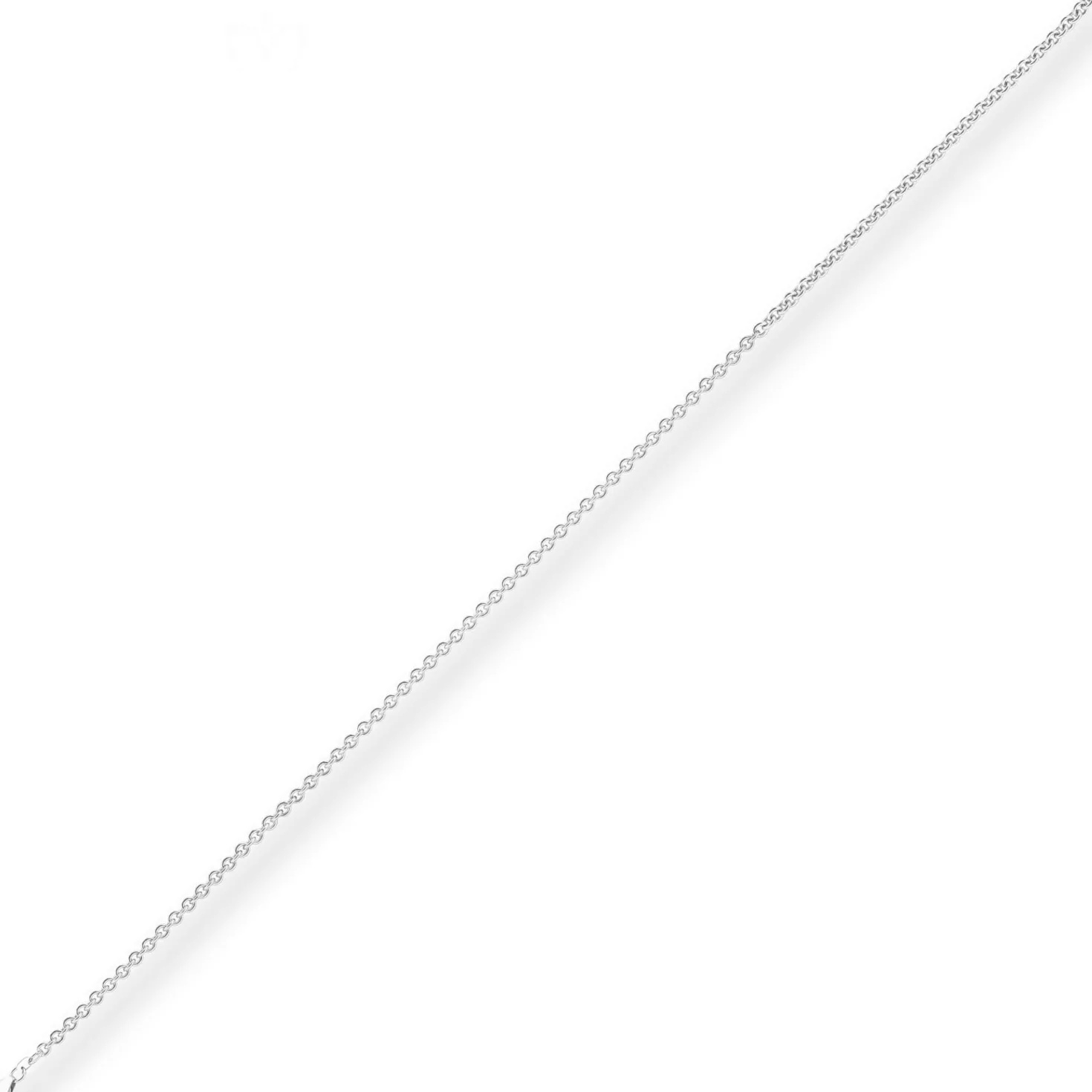 3,2mm Rund-Ankerkette Silberkette Collier Halskette aus 925 Silber 45cm