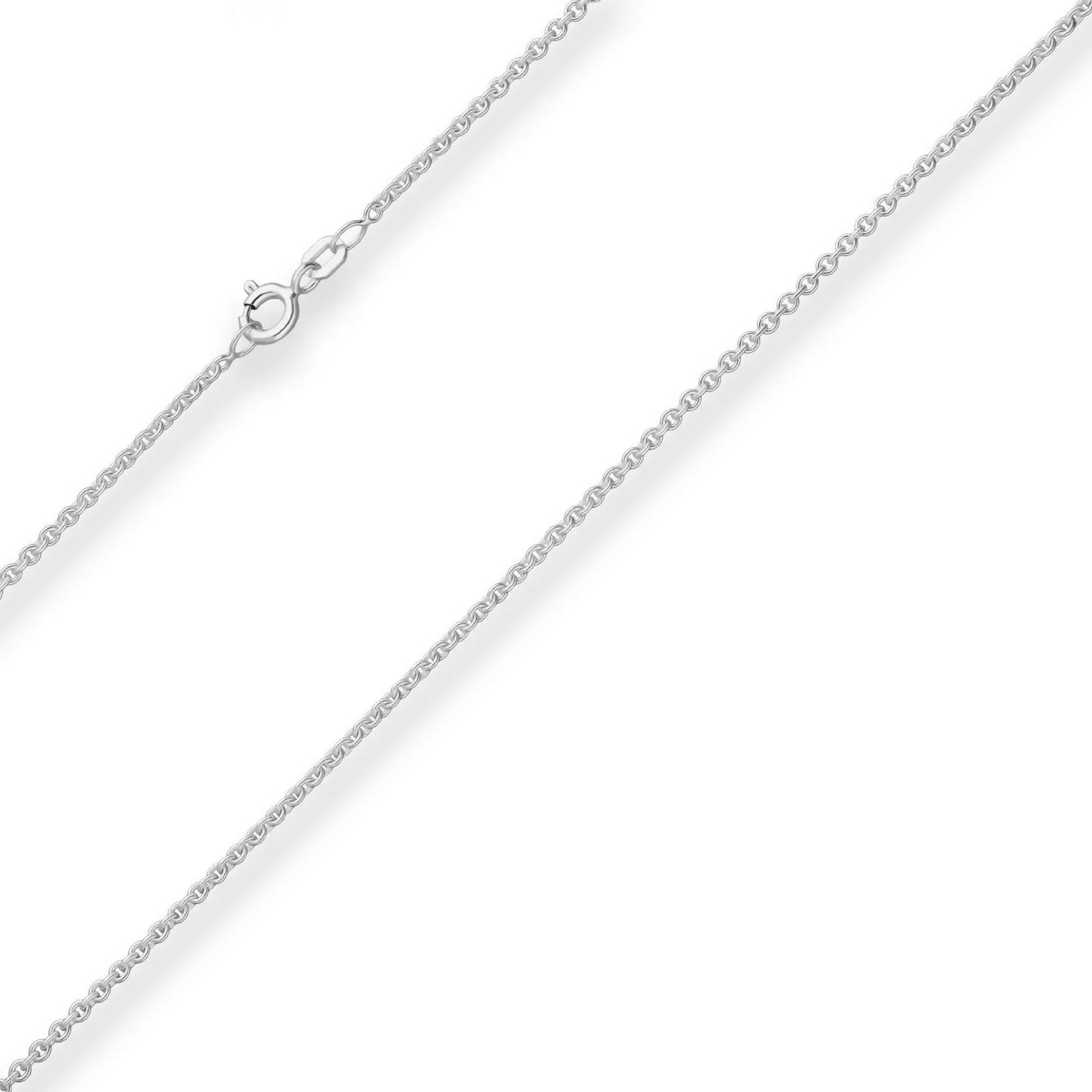 2mm Rund-Ankerkette Silberkette Collier Halskette aus 925 Silber 65cm