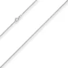 2mm Rund-Ankerkette Silberkette Collier Halskette aus 925 Silber rhodiniert 60cm