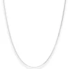 0,8mm Schlangenkette diamantiert Kette Collier aus 925 Silber rhodiniert 40cm