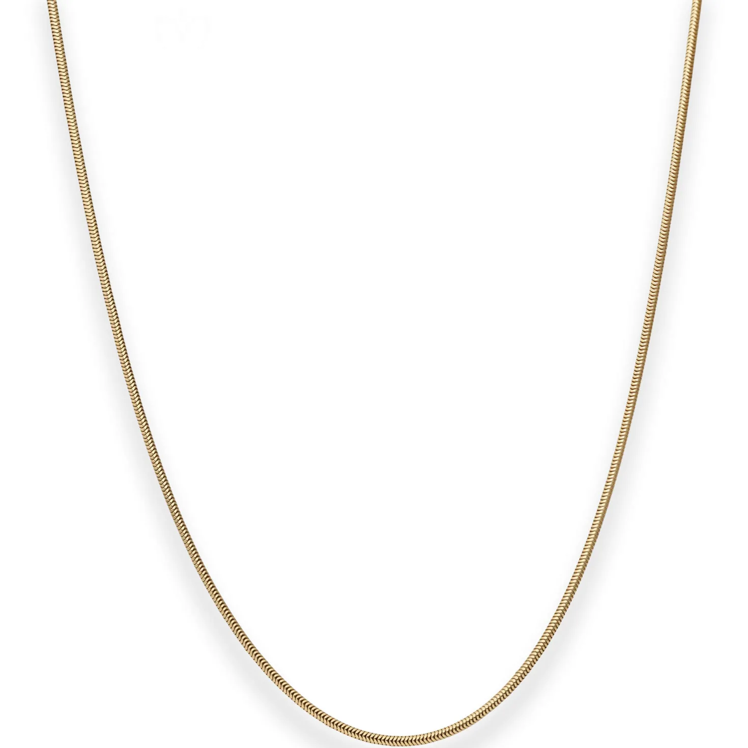 1,4mm Schlangenkette Goldkette Collier Halskette aus 585 Gold Gelbgold 45cm