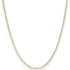 1,4mm Schlangenkette Goldkette Collier Halskette aus 375 Gold Gelbgold 42cm