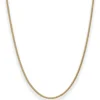 1,6mm Schlangenkette Goldkette Collier Halskette aus 333 Gold Gelbgold 55cm