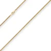 1,9mm Schlangenkette Goldkette Collier Halskette aus 333 Gold Gelbgold 42cm