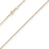 0,9mm Schlangenkette Goldkette Collier Halskette aus 333 Gold Gelbgold 40cm