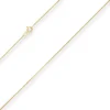 0,8mm Schlangenkette Goldkette Collier Halskette aus 333 Gold Gelbgold 45cm