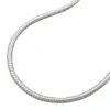 1,5mm Schlangenkette Halskette Kette Collier, rund, Silber 925, 42cm