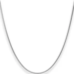 1,6mm Schlangenkette Silberkette Collier Halskette aus 925 Silber 42cm