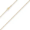 1,4mm Singapurkette Goldkette Collier Halskette aus 750 Gold Gelbgold 45cm