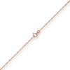 1mm Singapurkette Goldkette Collier Halskette aus 375 Gold Rotgold 45cm