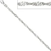 2,9mm Singapurkette Kette Collier Halskette aus 925 Silber 45cm