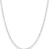 1,8mm Singapurkette Silberkette Collier Halskette aus 925 Silber 90cm