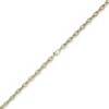 7mm Spitz-Anker-Kette aus 585 Gold Gelbgold 50cm Halsschmuck Collier Halskette
