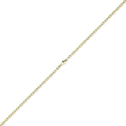 4mm Steg-Ankerkette Kette Collier Halskette aus 585 Gold Gelbgold 45cm