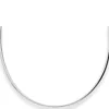 3mm Tondakette oval Silberkette Collier Halskette aus 925 Silber 50cm