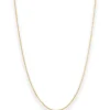 0,7mm Veneziakette Collier Halskette aus 375 Gold Gelbgold 38cm
