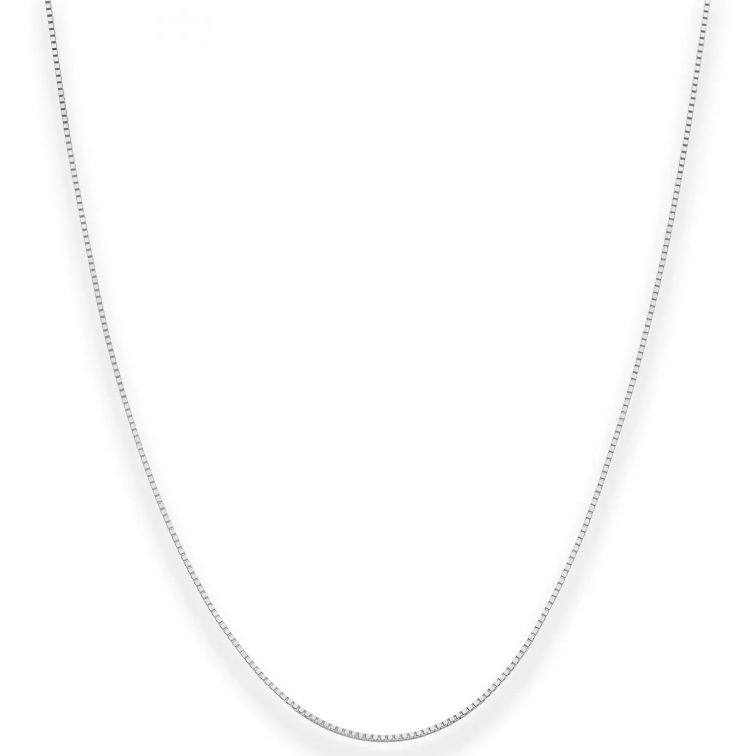 0,8mm Veneziakette Goldkette Collier Halskette aus 585 Gold Weißgold 45cm