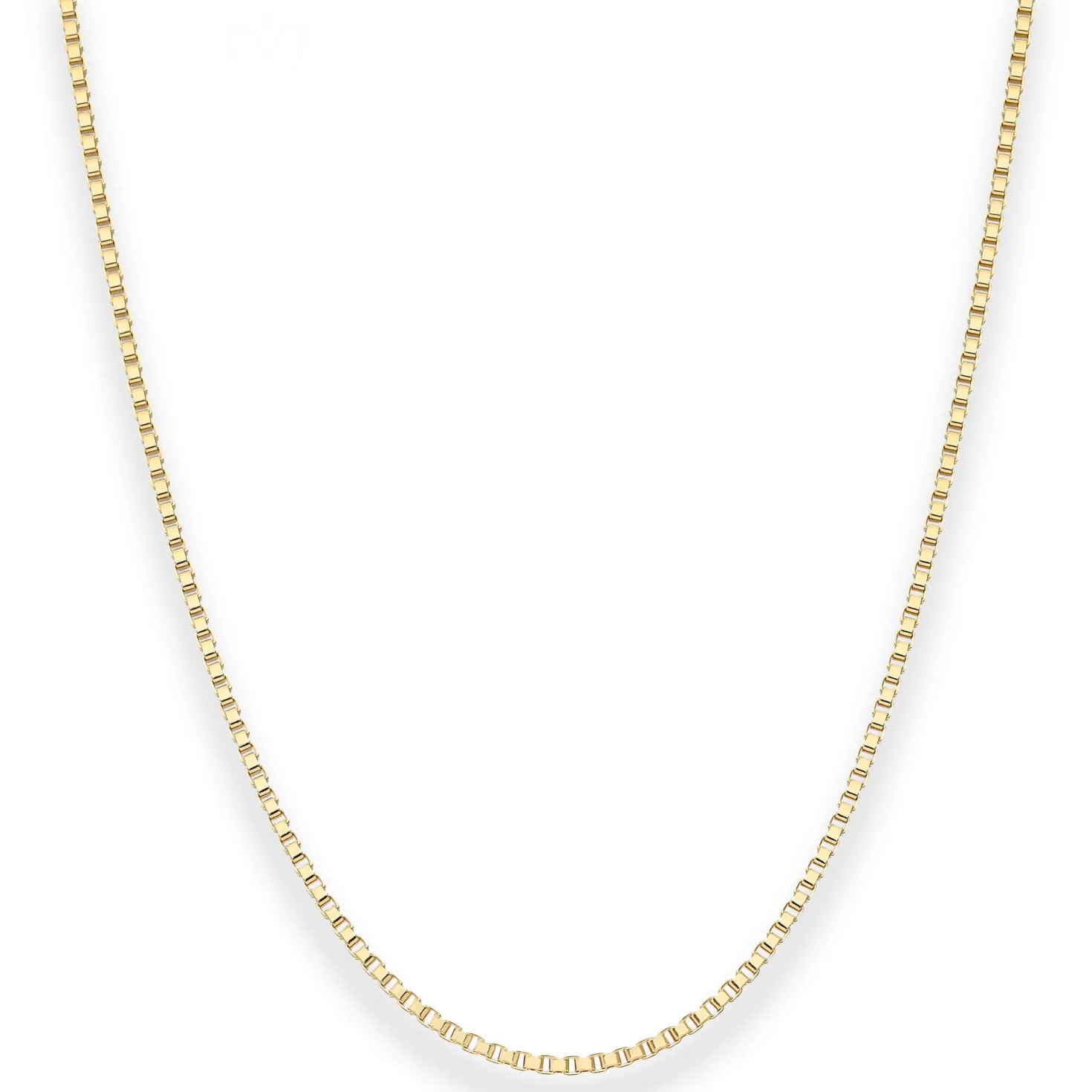 1,8mm Veneziakette Goldkette Collier Halskette aus 585 Gold Gelbgold 55cm