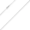0,7mm Veneziakette Goldkette Collier Halskette aus 585 Gold Weißgold 38cm