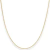 0,8mm Veneziakette Goldkette Collier Halskette aus 585 Gold Gelbgold 42cm