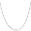 0,9mm Veneziakette Goldkette Collier Halskette aus 750 Gold Weißgold 50cm