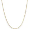 1,4mm Veneziakette Goldkette Collier Halskette aus 333 Gold Gelbgold 40cm