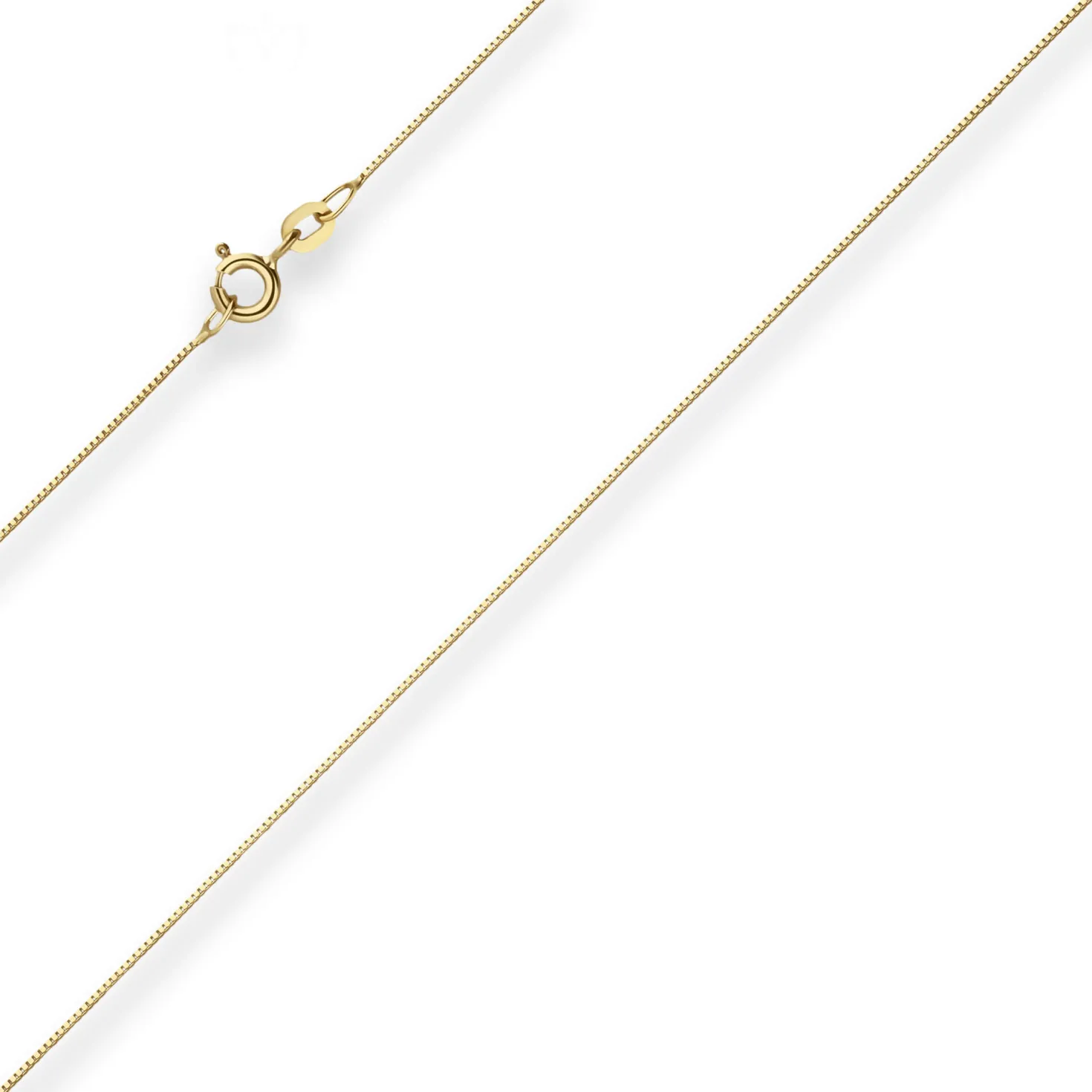 0,6mm Veneziakette Goldkette Collier Halskette aus 333 Gold Gelbgold 42cm