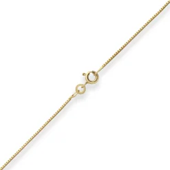0,8mm Veneziakette Goldkette Collier Halskette aus 333 Gold Gelbgold 42cm