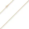 1,2mm Veneziakette Goldkette Collier Halskette aus 375 Gold Gelbgold 70cm